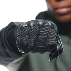 Dainese Unruly Black Anthracite Tekstil Eldiven SİYAH