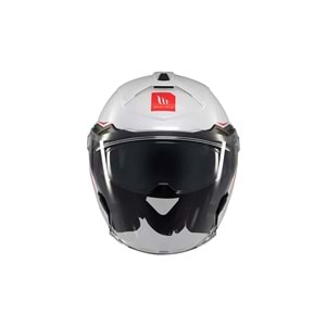 MT Cosmo Sv Solid A0 Parlak Beyaz Açık Kask