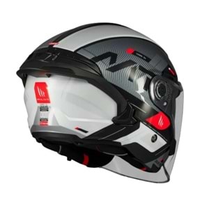 MT Cosmo SV OF515SV Silence B2 Parlak Yazlık Motosiklet Kaskı