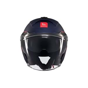 MT Cosmo Sv Solid A7 Mavi Mat Açık Kask