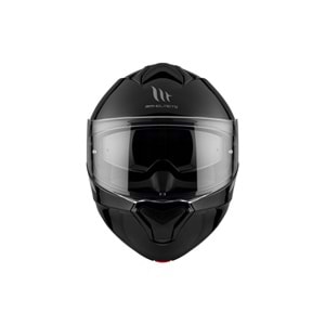 MT Genesis Sv Solid A1 Parlak Siyah Çene Açılır Kask