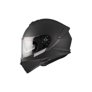 MT Genesis Sv Solid A1 Mat Çene Açılır Kask SİYAH