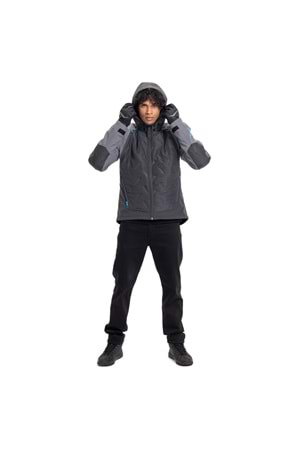 Yamaha Hyper Naked Erkek Sürüş Ceketi GRİ S Beden