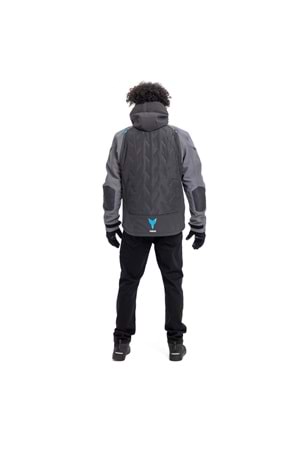 Yamaha Hyper Naked Erkek Sürüş Ceketi GRİ S Beden