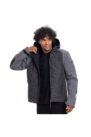 Yamaha Hyper Naked Erkek Sürüş Ceketi GRİ S Beden