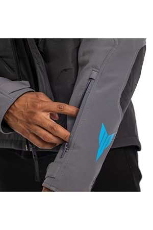 Yamaha Hyper Naked Erkek Sürüş Ceketi GRİ S Beden