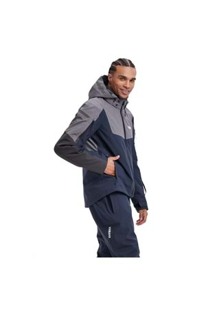 Yamaha Erkekler için Scooter Sürüş Ceketi GRİ S Beden