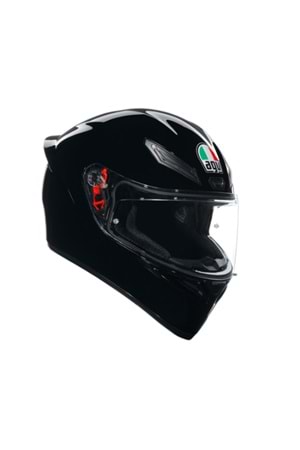 Agv K1 S Mono Black Kapalı Kask SİYAH