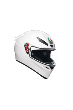 Agv K1 S Mono White Kapalı Kask