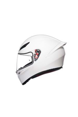 Agv K1 S Mono White Kapalı Kask