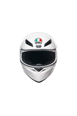 Agv K1 S Mono White Kapalı Kask