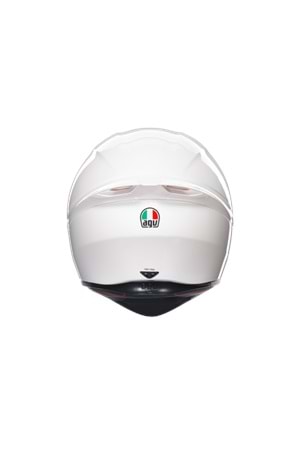 Agv K1 S Mono White Kapalı Kask