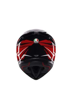Agv K1 S Lion Black Red White Configuration Kapalı Kask