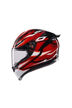 Agv K1 S Lion Black Red White Configuration Kapalı Kask