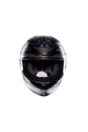 Agv K6 S Mplk Enhance Matt Grey Yellow Fluo Kapalı Kask