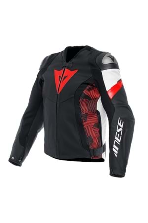 Dainese Avro 5 Blk Red Lava White Deri Mont SİYAH KIRMIZI
