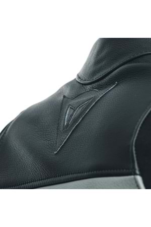 Dainese Racing 4 Black Black Deri Mont GRİ SİYAH