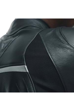 Dainese Racing 4 Black Black Deri Mont GRİ SİYAH
