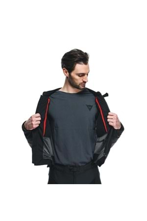 Dainese Super Speed 4 Black Matt Charcoal Gray Deri Mont