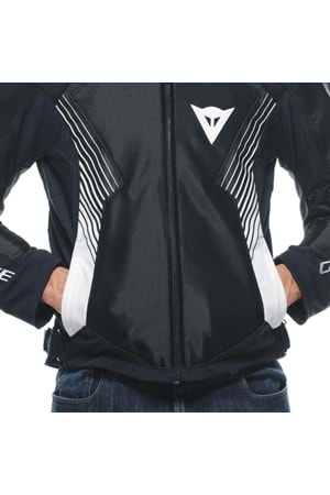 Dainese Super Rider 2 Black White ABSØLUTESHELL™ Mont SİYAH
