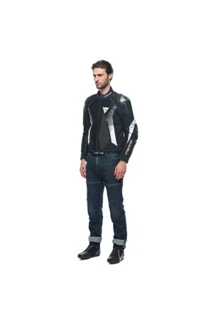 Dainese Super Rider 2 Black White ABSØLUTESHELL™ Mont SİYAH