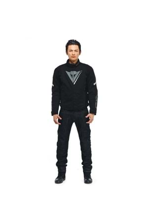 Dainese Veloce Black Charcoal Gray White D-Dry Mont SİYAH BEYAZ