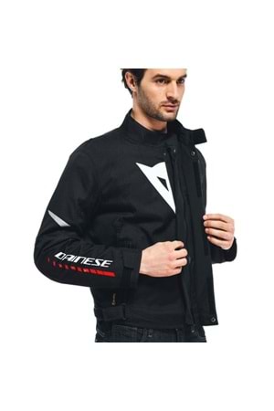 Dainese Veloce Black White Lava Red D-Dry Mont