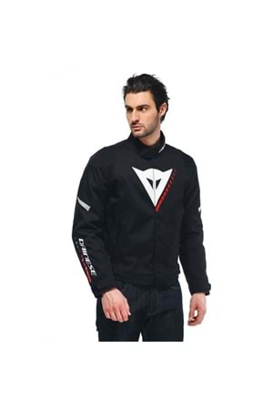 Dainese Veloce Black White Lava Red D-Dry Mont
