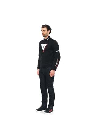Dainese Veloce Black White Lava Red D-Dry Mont