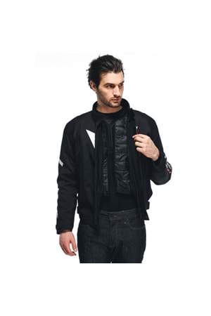 Dainese Veloce Black White Lava Red D-Dry Mont