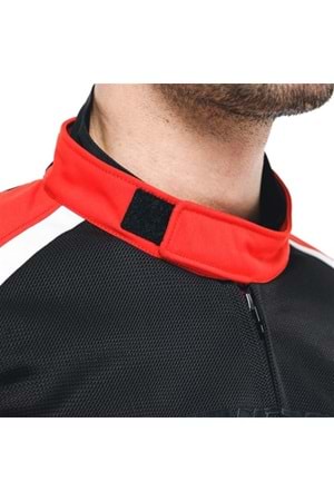 Dainese Hydra Flux 2 Air Black Lava Red D-Dry Mont KIRMIZI