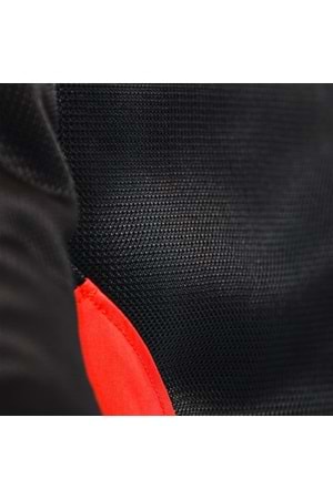 Dainese Hydra Flux 2 Air Black Lava Red D-Dry Mont KIRMIZI