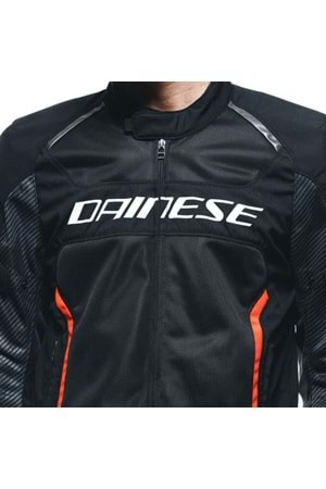 Dainese Air Frame 3 Black Red Fluo Tekstil Mont