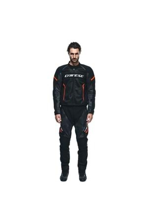 Dainese Air Frame 3 Black Red Fluo Tekstil Mont