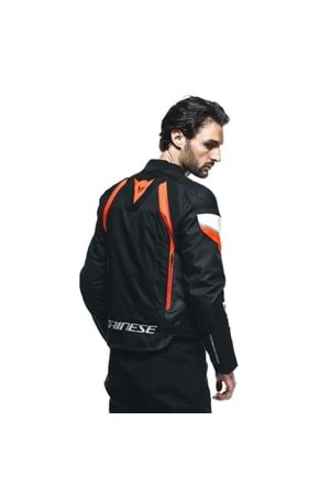 Dainese Avro 5 Black Red Fluo White Tekstil Mont