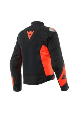 Dainese Energyca Air Black Fluo Red Tekstil Mont KIRMIZI SİYAH