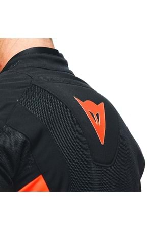 Dainese Energyca Air Black Fluo Red Tekstil Mont KIRMIZI SİYAH
