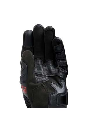 Dainese Carbon 4 Black Kısa Deri Eldiven SİYAH
