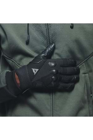 Dainese Unruly Black Anthracite Tekstil Eldiven SİYAH