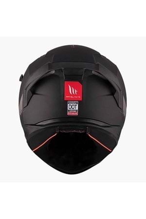 MT KASK FF128SV BRAKER SV SOLID A1 SIYAH MAT