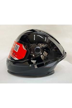 MT Kask Braker Sv A1 Parlak Siyah