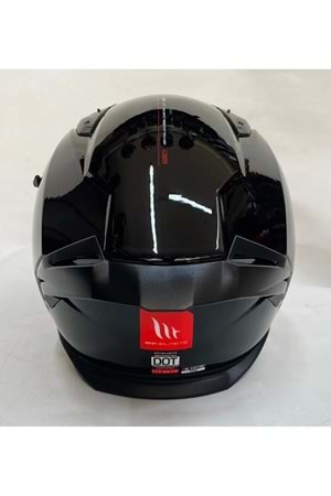 MT Kask Braker Sv A1 Parlak Siyah