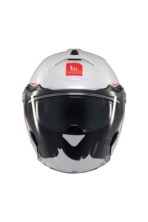 MT Cosmo Sv Solid A0 Parlak Beyaz Açık Kask