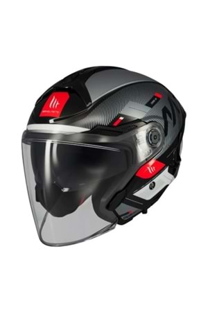 MT Cosmo SV OF515SV Silence B2 Parlak Yazlık Motosiklet Kaskı