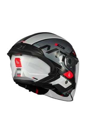 MT Cosmo SV OF515SV Silence B2 Parlak Yazlık Motosiklet Kaskı