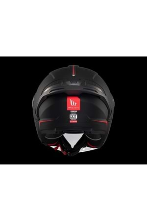 MT Cosmo Sv Solid A1 Mat Siyah Açık Kask