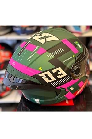 Mt Cosmo Sv Sergio Garcia D18 Mat Açık Kask