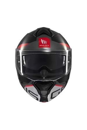 Mt Genesis Sv Atempo B15 Parlak Çene Açılır Kask