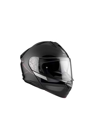 MT Genesis Sv Solid A1 Parlak Siyah Çene Açılır Kask