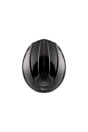 MT Genesis Sv Solid A1 Parlak Siyah Çene Açılır Kask